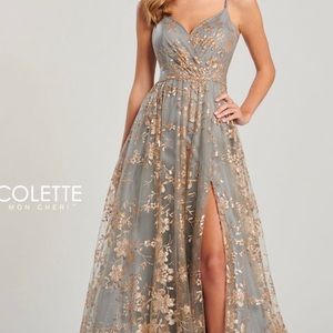 Colette for Mon Cherie style CL12006 in gold/pewter